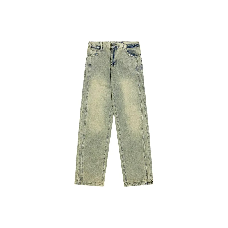 Pepe The Frog Jeans Unisex Yellow Mud-1