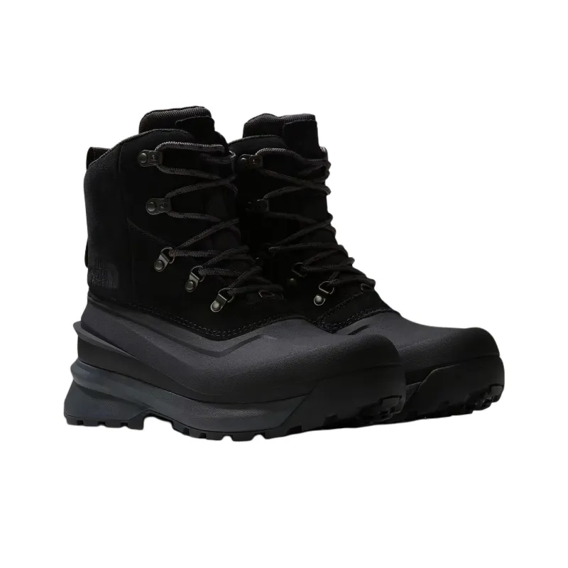 THE NORTH FACE Chilkat 5 Abrasion Resistant Slip Resistant Short Outdoor Boots Men's Black-2