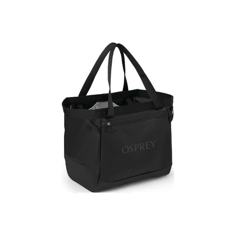 OSPREY Nylon Tote Bag Shopping Bag Handbag Shoulder Bag Unisex Black-1