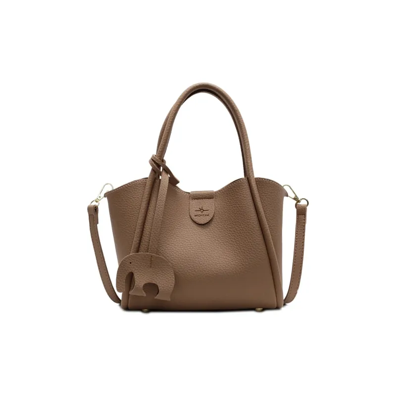 Yalu PU Handbag Women's Black/Ecru/Coffee/Brown/Khaki-29