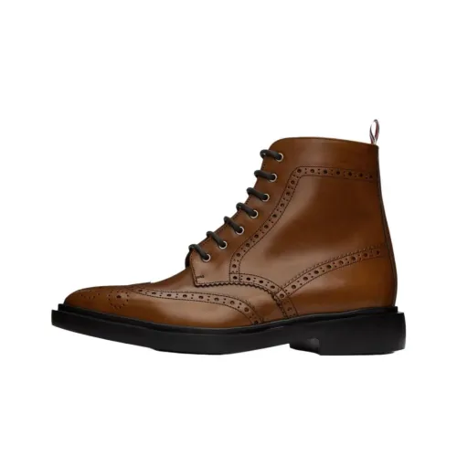 THOM BROWNE· Ankle Boots 3cm Men's Brown