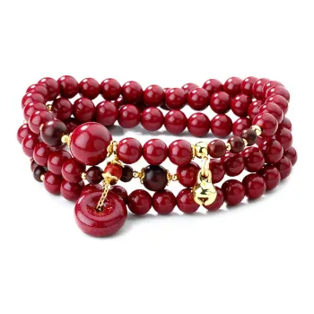 Phoenix Nirvana Reconstructed Cinnabar Bracelets Women's