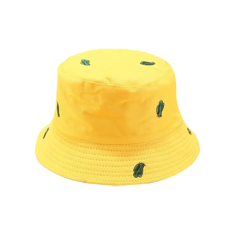 Yalu Preferred Polyester Bucket Hats Unisex-5