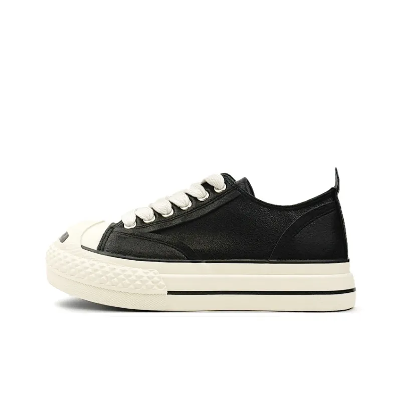 Mengsai Wear resistant, Lightweight, Breathable, And Non slip. Low Top Skateboard Shoes Men's Black-1