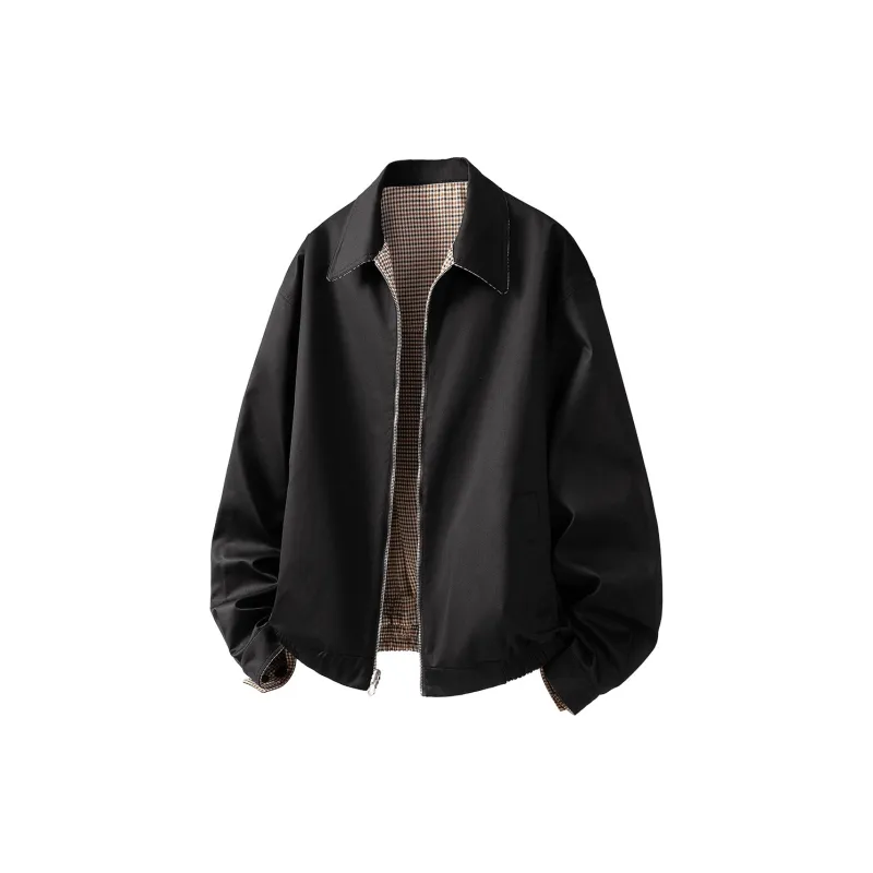 Ang2 Stu Jackets Unisex Black Houndstooth-2