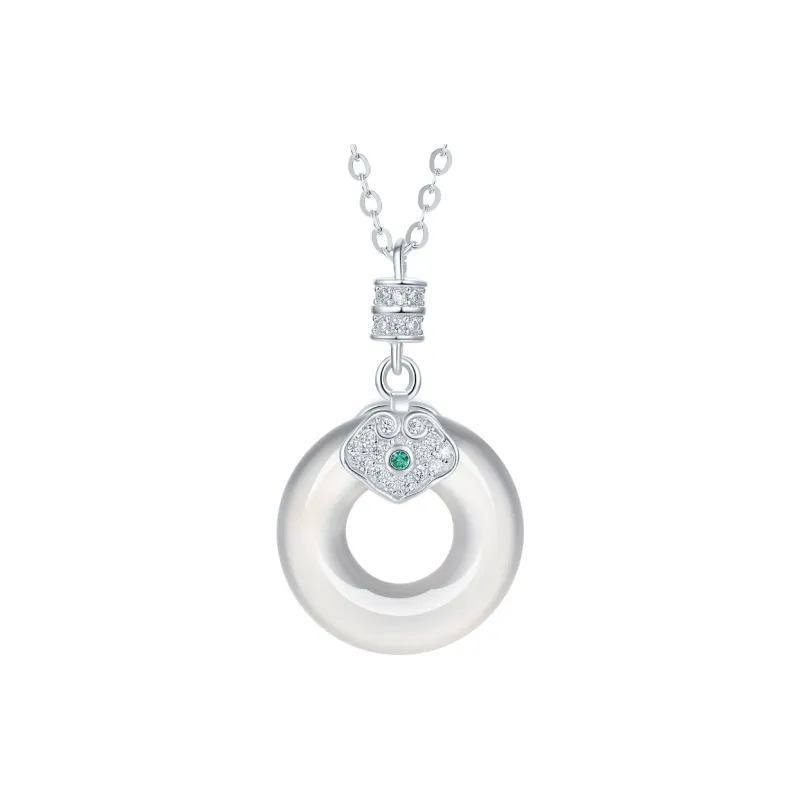 Century Edge Jewelry Chalcedony Jade Necklaces Women's-0