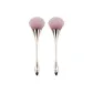 Loose Powder Makeup Brush # Champagne Gold[2 Pcs]