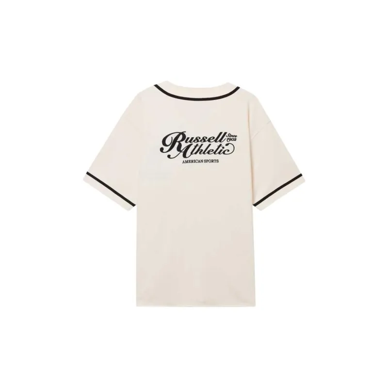 Russell Athletic SS25 T Shirt Men's Ecru-1