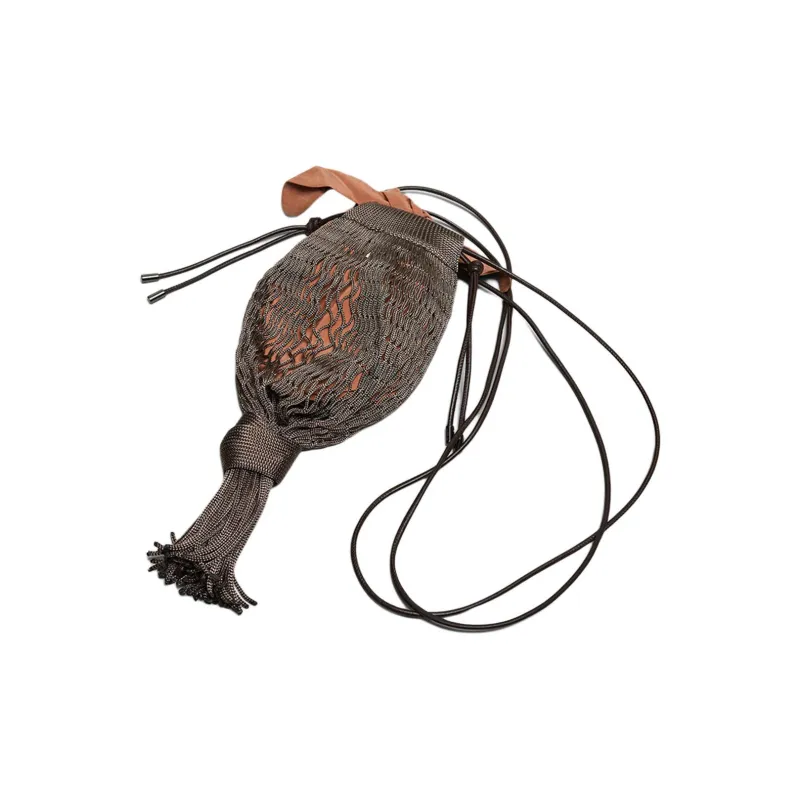 Lemaire Nylon Crossbody Bag, Shoulder Bag Women's Brown-1