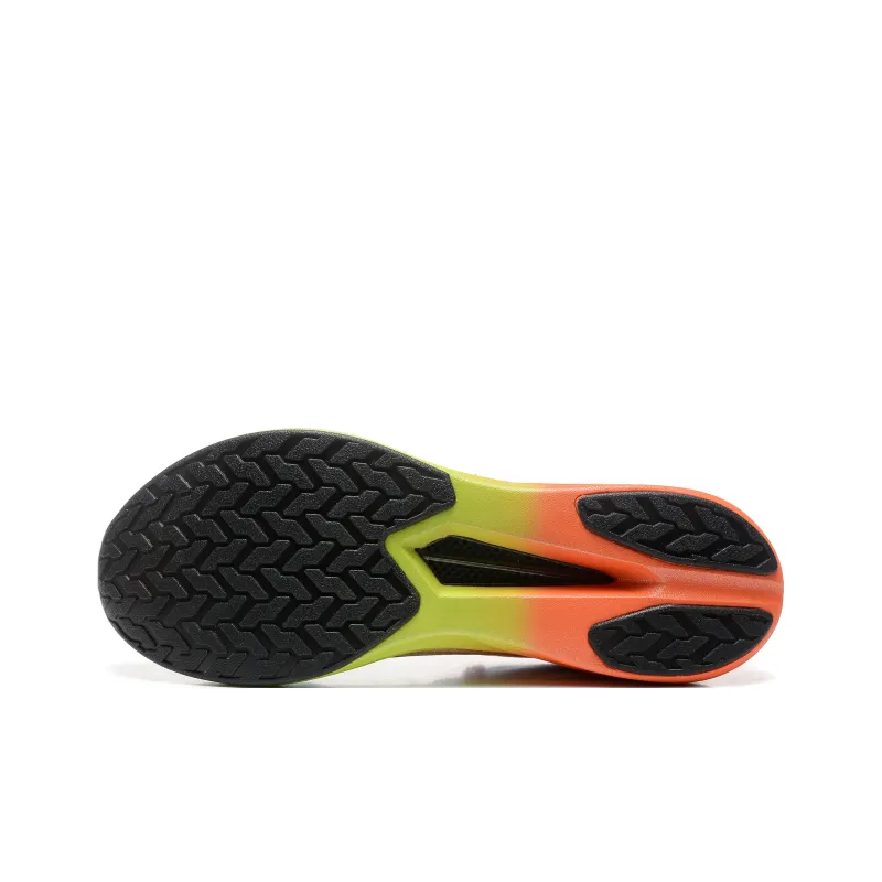 DEERWAY Running Shoes Unisex White Orange-5