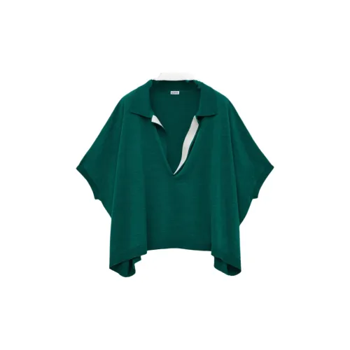 LOEWE SS25 Polo Shirt Women's Green