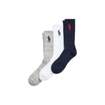Polo Ralph Lauren Mid Calf Socks Men's 3 Pack