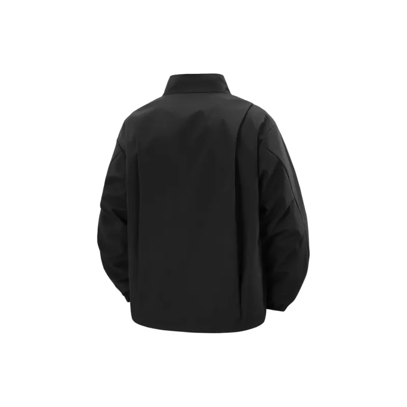 Small Columns Under The Sea Jackets & Coats Unisex Black-1