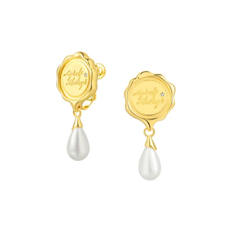 BABYBEI 925 Sterling Silver Clip-On Earrings Women's-3