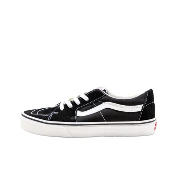 Vans SK8 Anti Slip Wear Resistant Low Top Skateboard Shoes Unisex Black