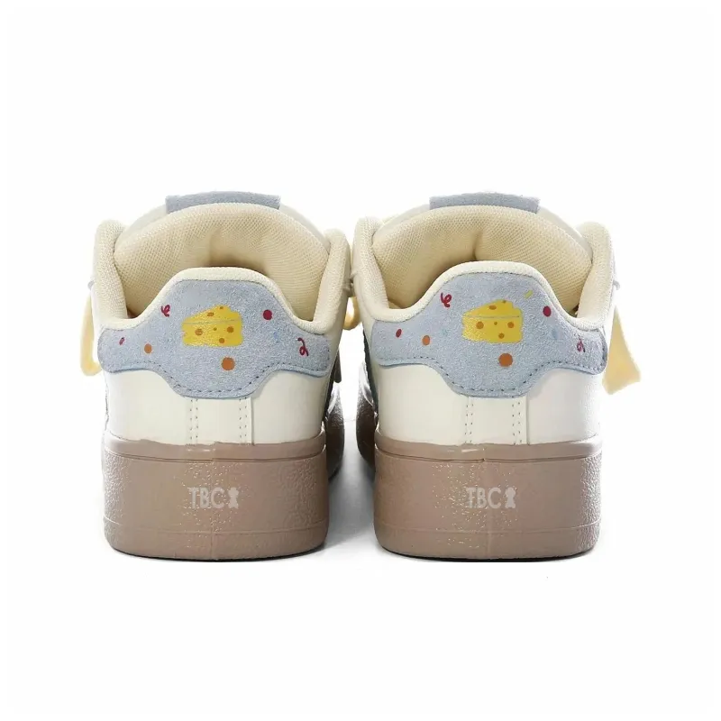 Teddy Bear Collection Coverage Slip Resistant And Abrasion Resistant Low Top Skateboard Shoes Women's-41