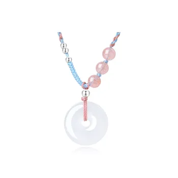 Lao Feng Xiang Chalcedony Necklaces Women's