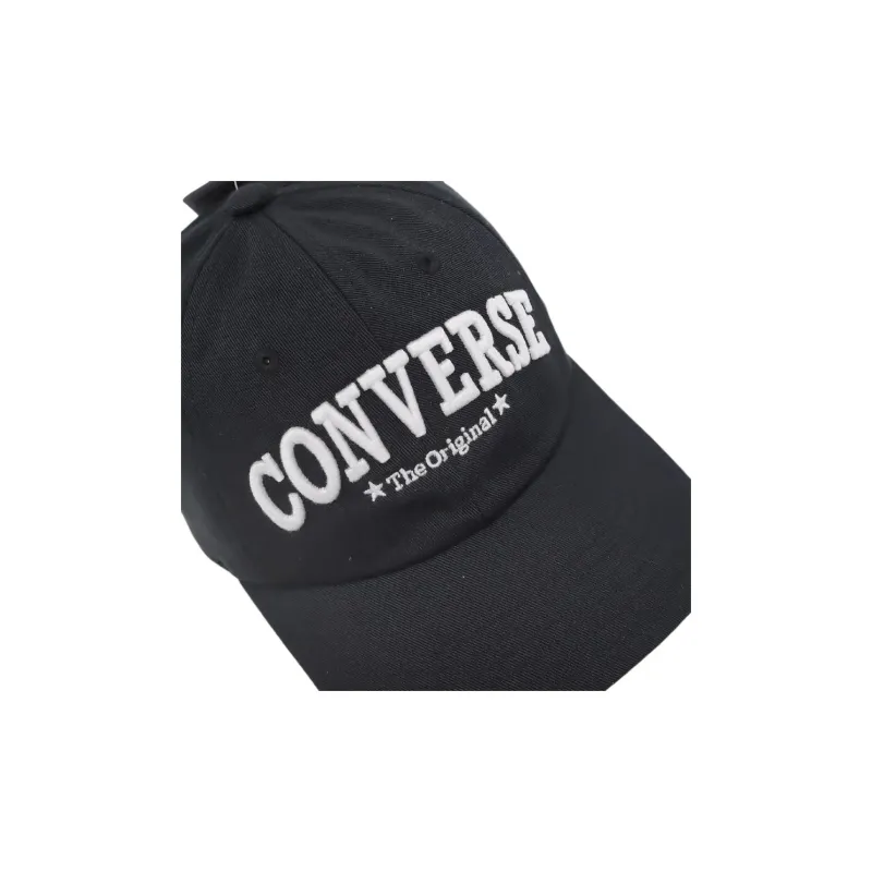 Converse Polyester Baseball Caps Unisex Black-2
