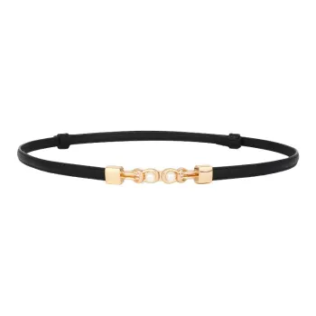TUCANO Alloy Leather Belts Women's 1cm