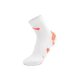 1 Pack (White/Fluorescent Melon Orange)