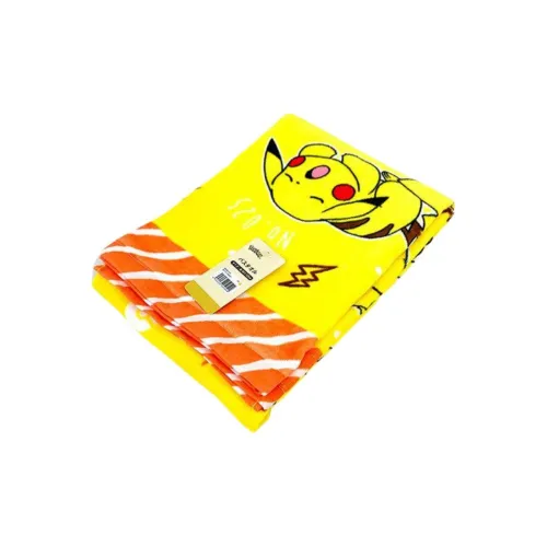 POKEMON Bath Towel Yellow 120*60cm