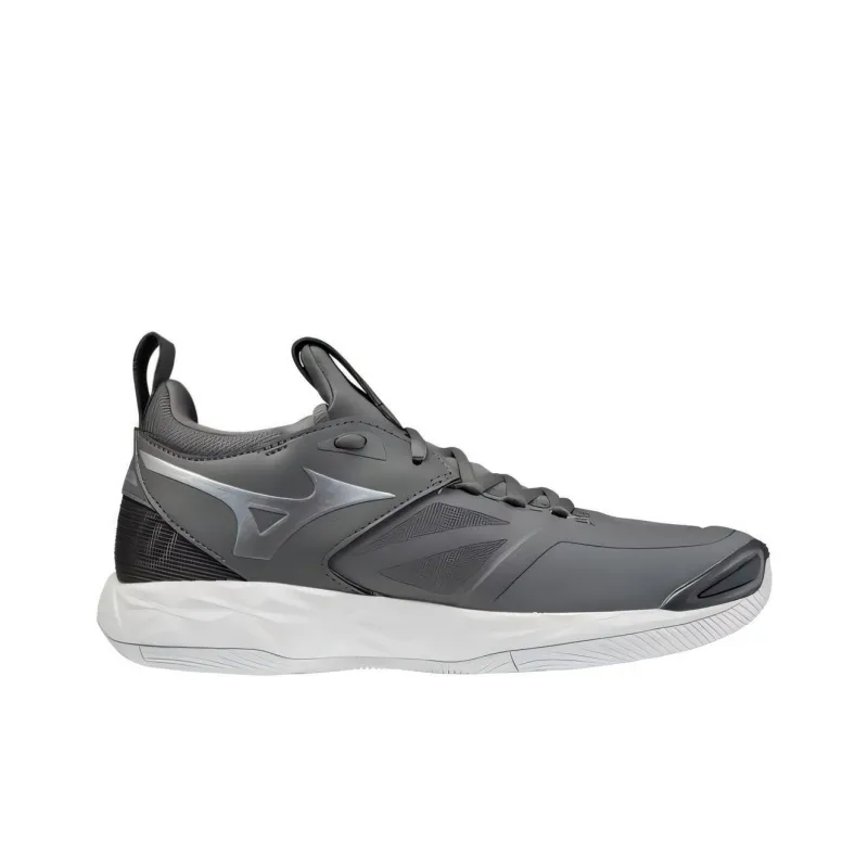 Mizuno Wave Momentum 2 Abrasion-Resistant Low-Top Training Shoes Women's Gray-1