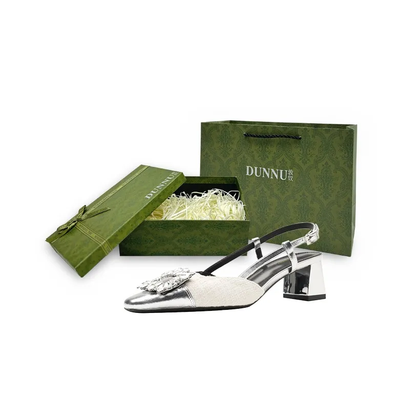 Dunnu High Heels 4cm Women's Box Included-18