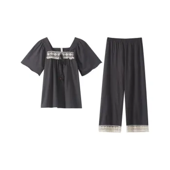 DAMOS·LOVE Pajama Set Women's Gray