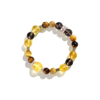 MIDNIGHT MOMENT Tiger's Eye Stone Bracelets Women's