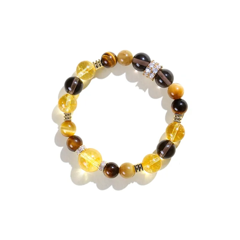 MIDNIGHT MOMENT Tiger's Eye Stone Bracelets Women's-0