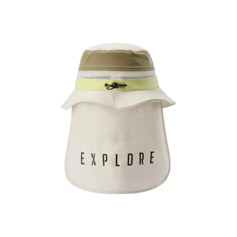 FILA Polyester, Polyamide, Elastane Bucket Hats Kids' White-2