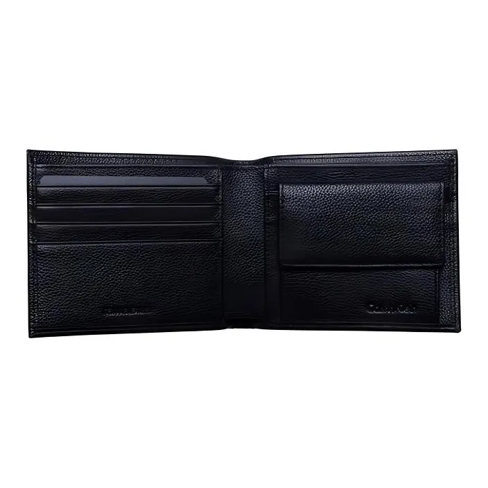 CALVIN KLEIN Leather Money Clip Leather Wallets Men's Black-2