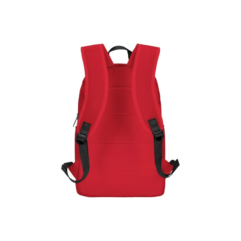 TURN UP Polyester Backpack Regular Unisex Red-2
