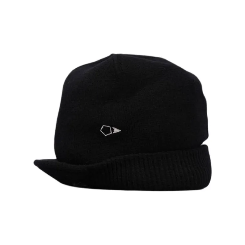 STONE ISLAND Wool Beanies Men's Black-1