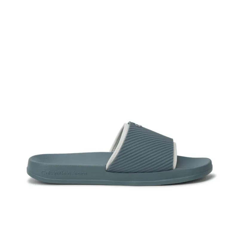 CKJ CALVIN KLEIN JEANS Slide Slippers Men's Blue-1