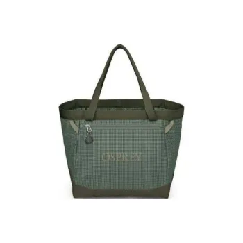 OSPREY Nylon Tote Bag Shopping Bag Handbag Shoulder Bag Unisex Pine Leaf Count Gray