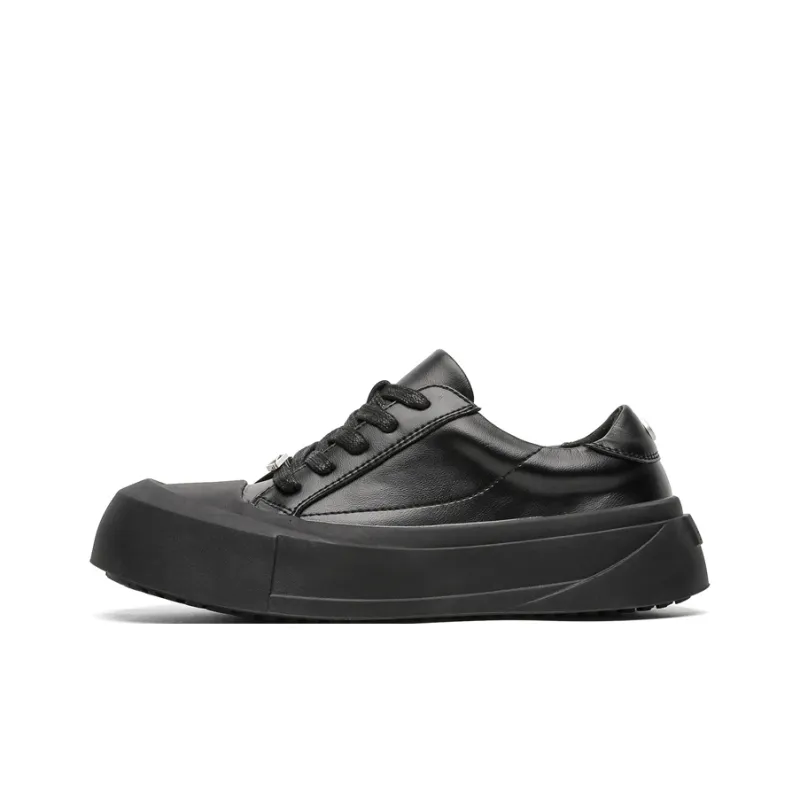 KUNGFUDEER Thread Line Collection Anti Slip Wear Resistant Low Top Skateboard Shoes Unisex-0