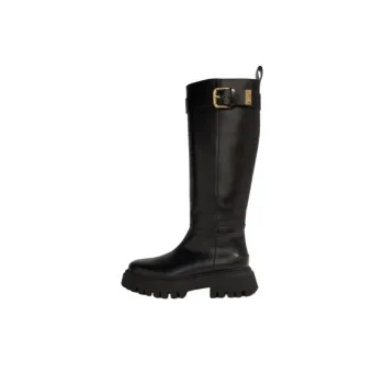 Maje Buckle detail Leather Boots Women's