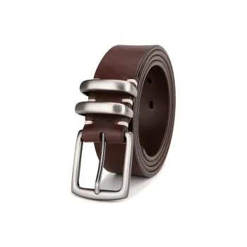 Cows Reign Cow Leather Leather Belts Men's 3.4CM
