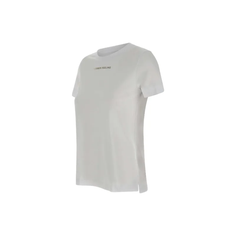 'S MAX MARA Lusso Crewneck Short Sleeved T Shirt-2