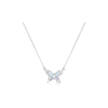 Lang Wind S925 Silver Necklaces Women's
