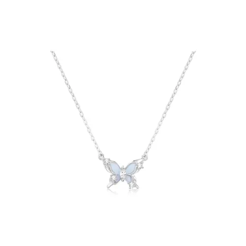 Lang Wind S925 Silver Necklaces Women's