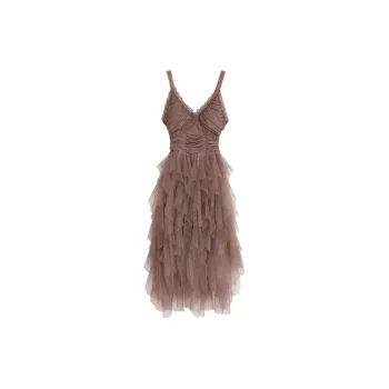 KUNZHUDAXIANG Slip Dress Women's