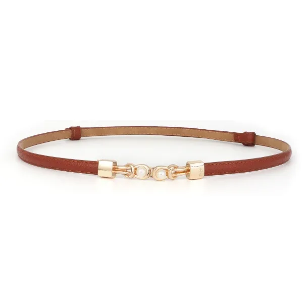 TUCANO Alloy Leather Belts Women's 1cm-6