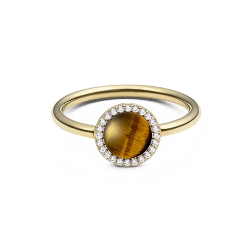 Daniel Wellington Tiger's Eye Stone Rings Women's
