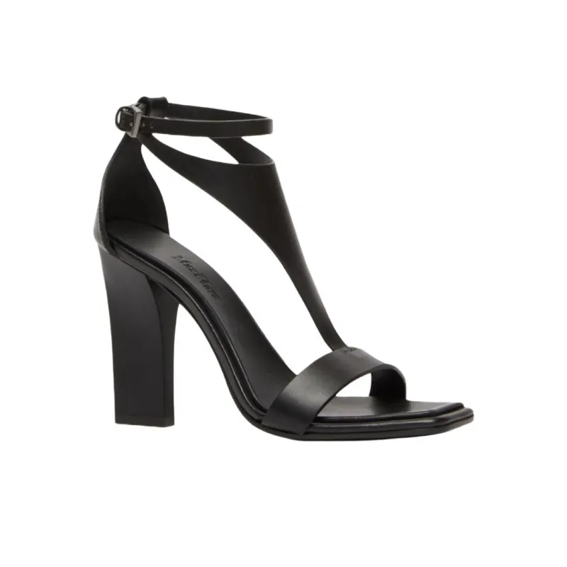 MaxMara One Strap Sandals Women's Black-2