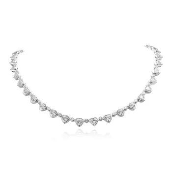FUNNXI S925 Silver Necklaces Women's