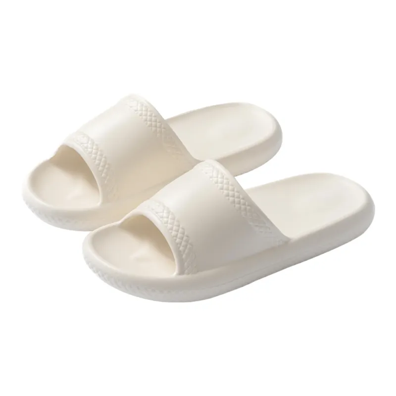 Ailise Slippers Pink/Black/Green/Milk White-13