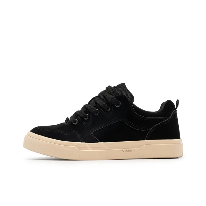 Medd Anti-Slip And Wear-Resistant Breathable Low-Top Skateboard Shoes Men's-0