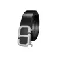 Black with Silver Buckle